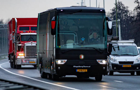 Droomparken vrachtwagen voor