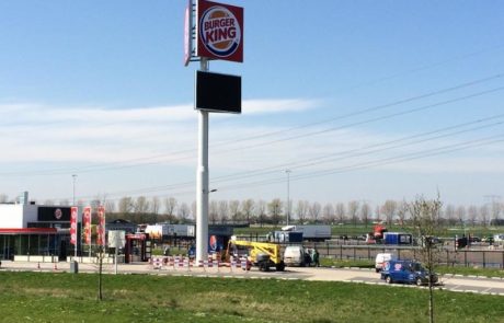 LED scherm Burger King Roosendaal