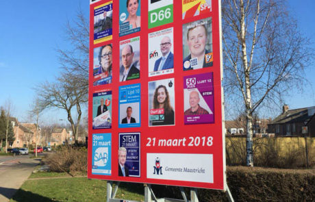 Verkiezingsbord Maastricht