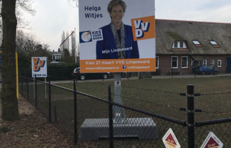 Verkiezingsbord VVD