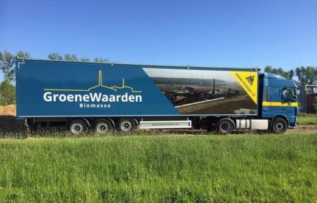 Vrachtwagen belettering Hooijer