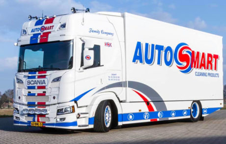 Vrachtwagen belettering autosmart