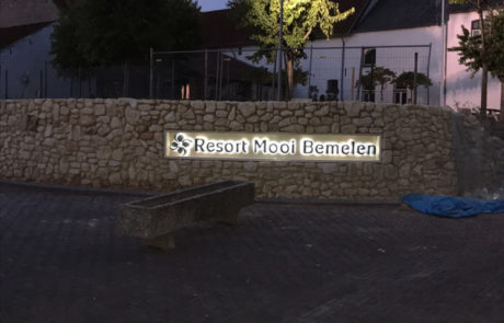 Lichtreclame Resort Mooi Bemelen