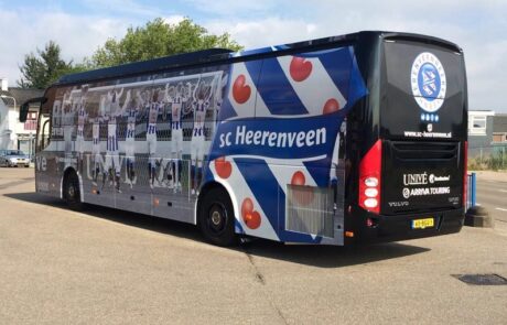 Voertuigreclame Bus Heerenveen