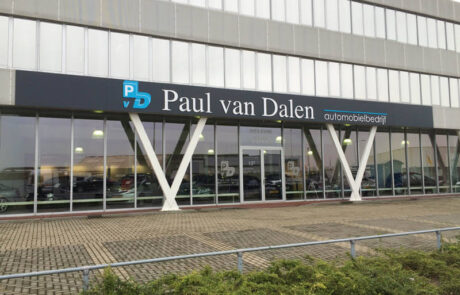 Gevelreclame Paul van Dalen