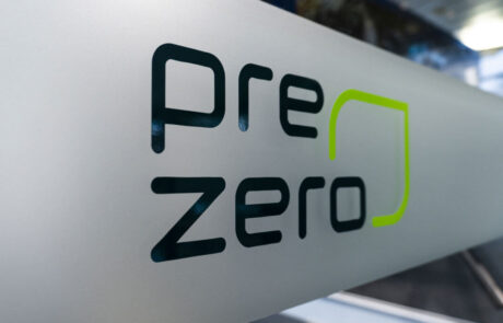 Rebranding PreZero raambestickering